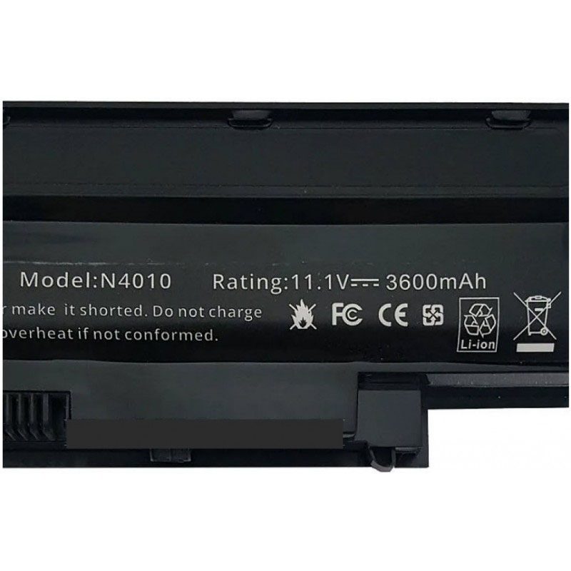 باتری لپ تاپ دل Inspiron N5010-N5110-N4010-N5030-6Cell مشکی-40 وات ساعت