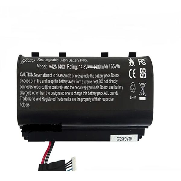 باتری لپ تاپ ایسوس ROG G751 Gimo Plus مشکی داخلی-65 وات ساعت