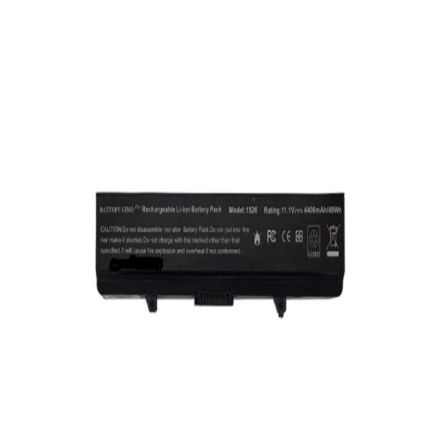 باتری لپ تاپ دل Inspiron 1525-1526-1545-6Cell Gimo Plus مشکی-49 وات ساعت