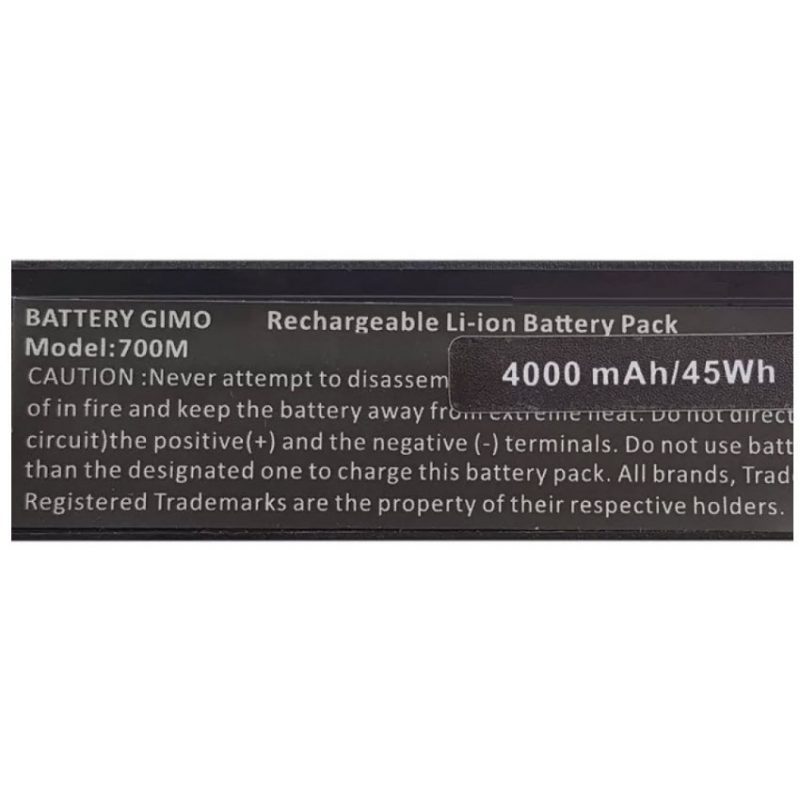 باتری لپ تاپ دل Inspiron 700M-710M-8Cell