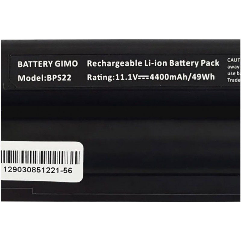 باتری لپ تاپ سونی BPS22-6Cell مشکی-49 وات ساعت