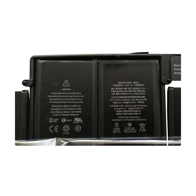 باتری لپ تاپ اپل A1582 Pro A1502-2015 اورجینال