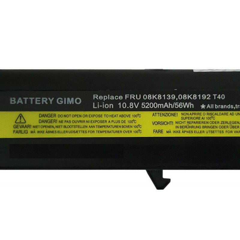 باتری لپ تاپ لنوو ThinkPad T40-R50-6Cell