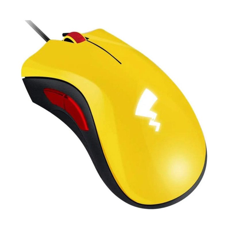 ماوس ریزر Deathadder به همراه ماوس پد Pikachu