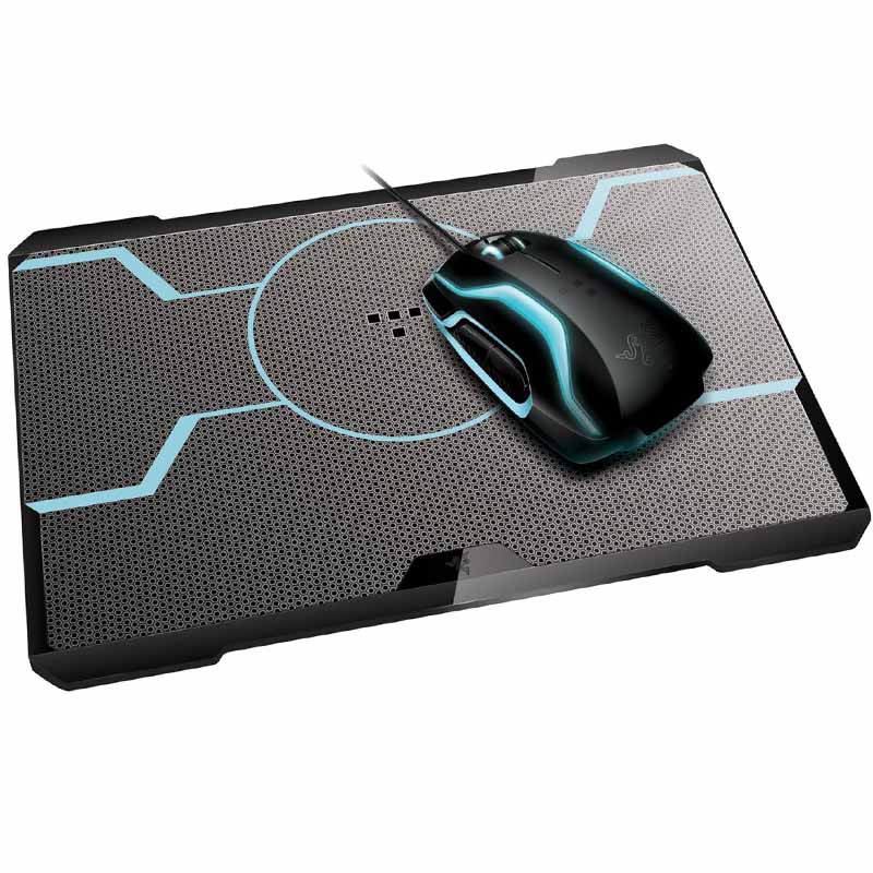 مجموعه ماوس و ماوس پد ریزر مدل TRON