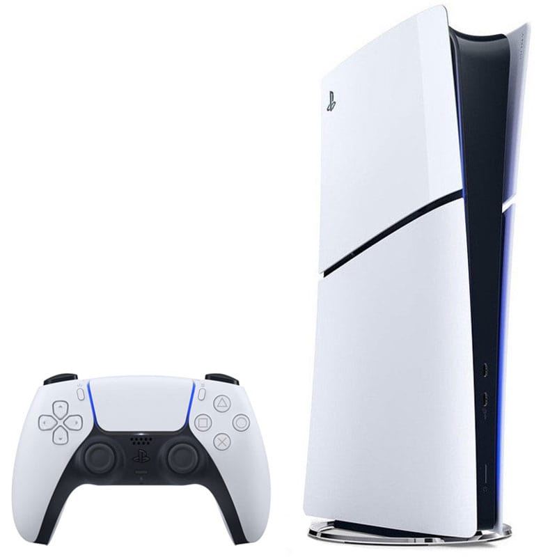 کنسول بازی پلی استیشن 5 سونی مدل Sony PlayStation 5 Slim Digital ریجن اروپا همراه با بازی
