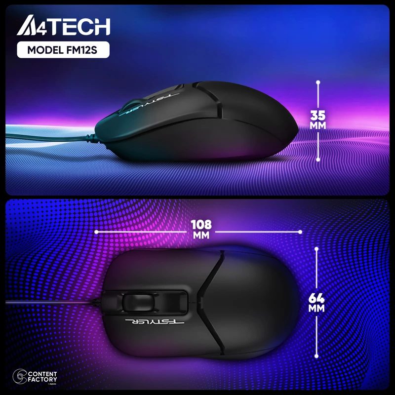 ماوس ای فورتک مدل A4Tech FM12S