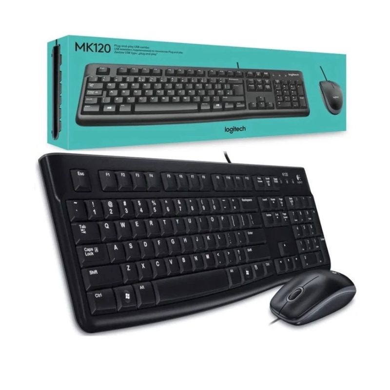 کیبورد و ماوس لاجیتک مدل Logitech MK120