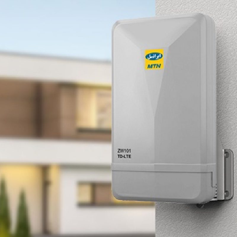 مودم فضای باز TD-LTE ایرانسل مدل ZW101 + POE
