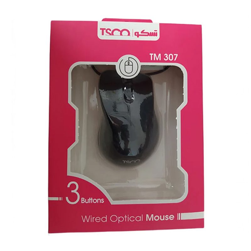 ماوس سیم دار تسکو مدل Tsco TS-307