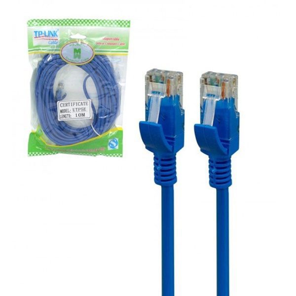 کابل شبکه 10 متری تی پی لینک مدل TP-Link CAT5E TP-10M