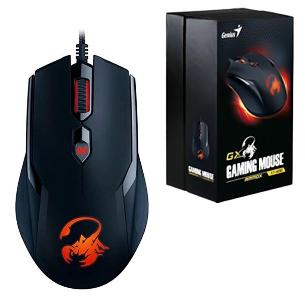 ماوس گیمینگ سیم دار جنیوس مدل Genius RED GN-X1-400