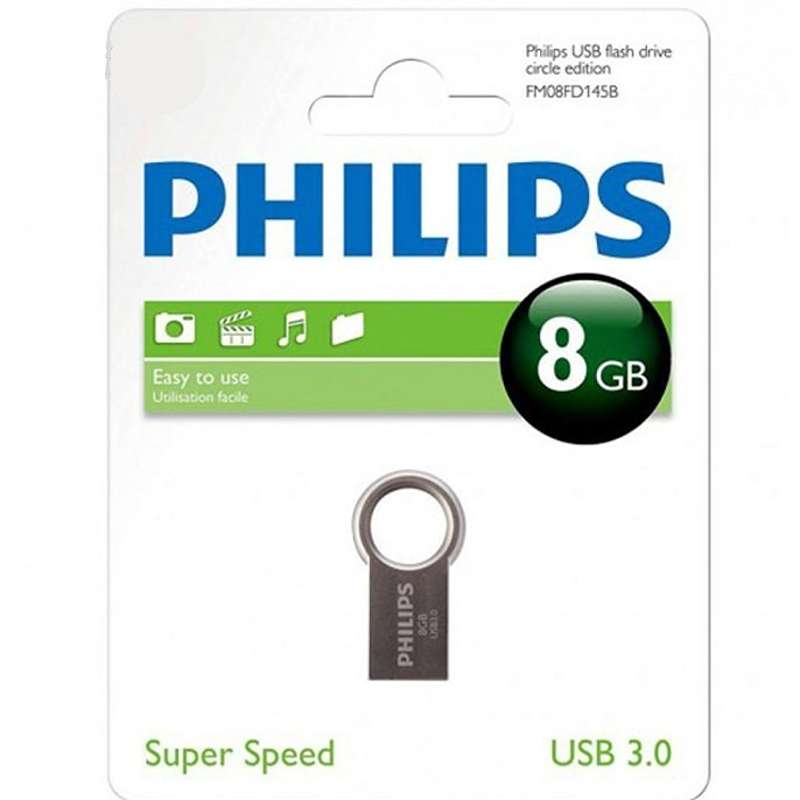 فلش مموری 8 گیگابایتی فیلیپس مدل Philips Circle Edition