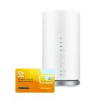 مودم TD-LTE/4G/4.5G هوآوی مدل Speed Wi-Fi HOME L01s به همراه سیم کارت 300 گیگابایت یکساله