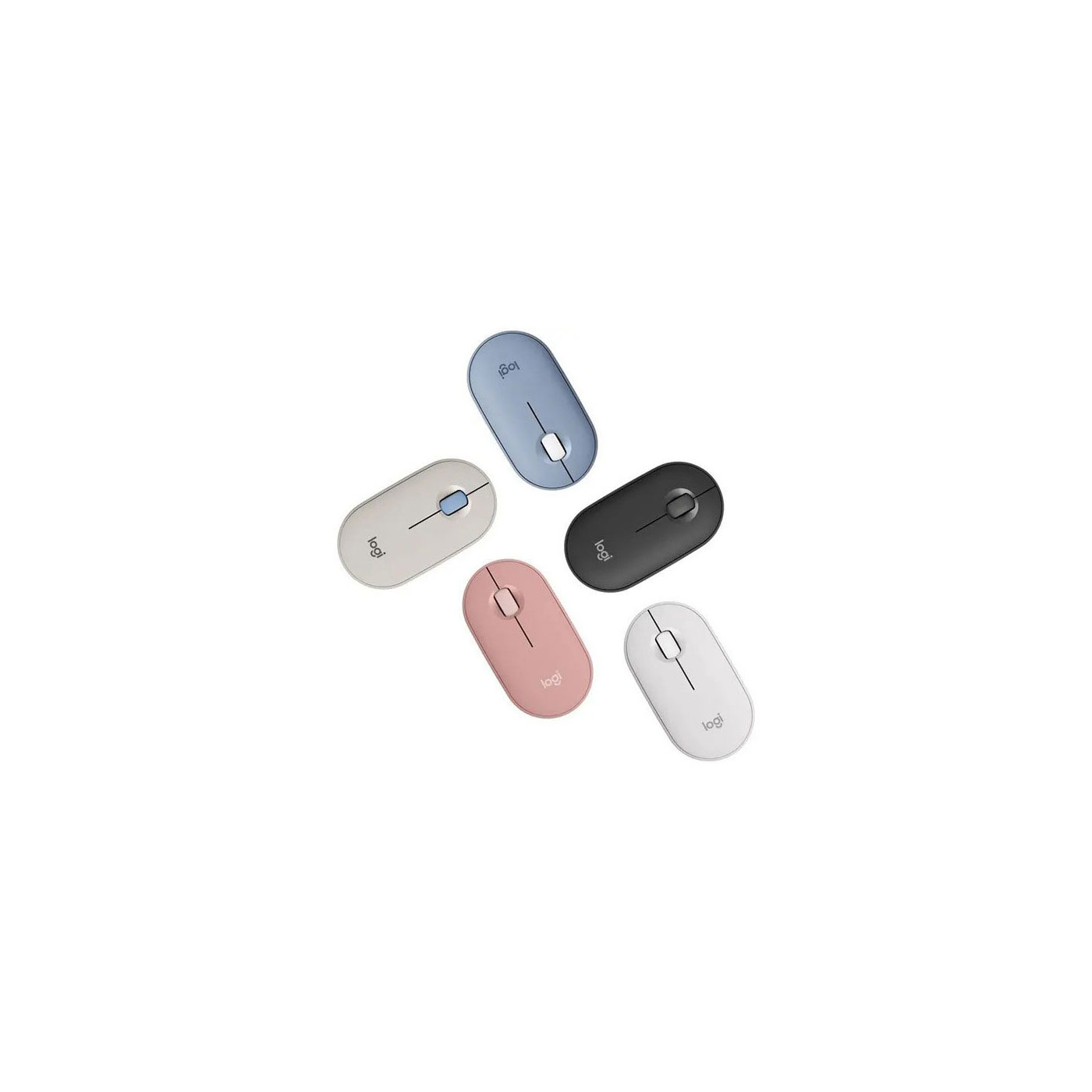 کیبورد و ماوس بی‌سیم لاجیتک مدل Logitech PEBBLE2 COMBO
