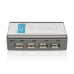 هاب 4 پورت USB 2.0 دی لینک مدل DUB-H4
