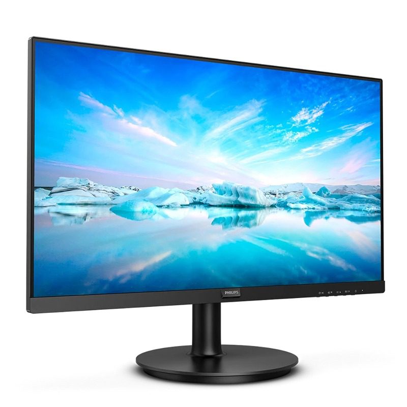 مانیتور 22 اینچی فیلیپس مدل Philips 221V8L، رزولوشن Full HD و نور پس‌زمینه LED، دارای یک عدد VGA، یک عدد HDMI، خروجی هدفون با نسبت تصویر 16:9