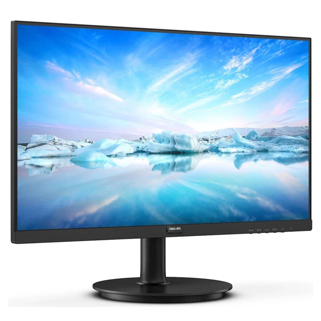 2 - مانیتور 24 اینچی فیلیپس مدل Philips 241V8، رزولوشن Full HD و نور پس‌زمینه LED، دارای یک عدد VGA، یک عدد HDMI با نسبت تصویر 16:9