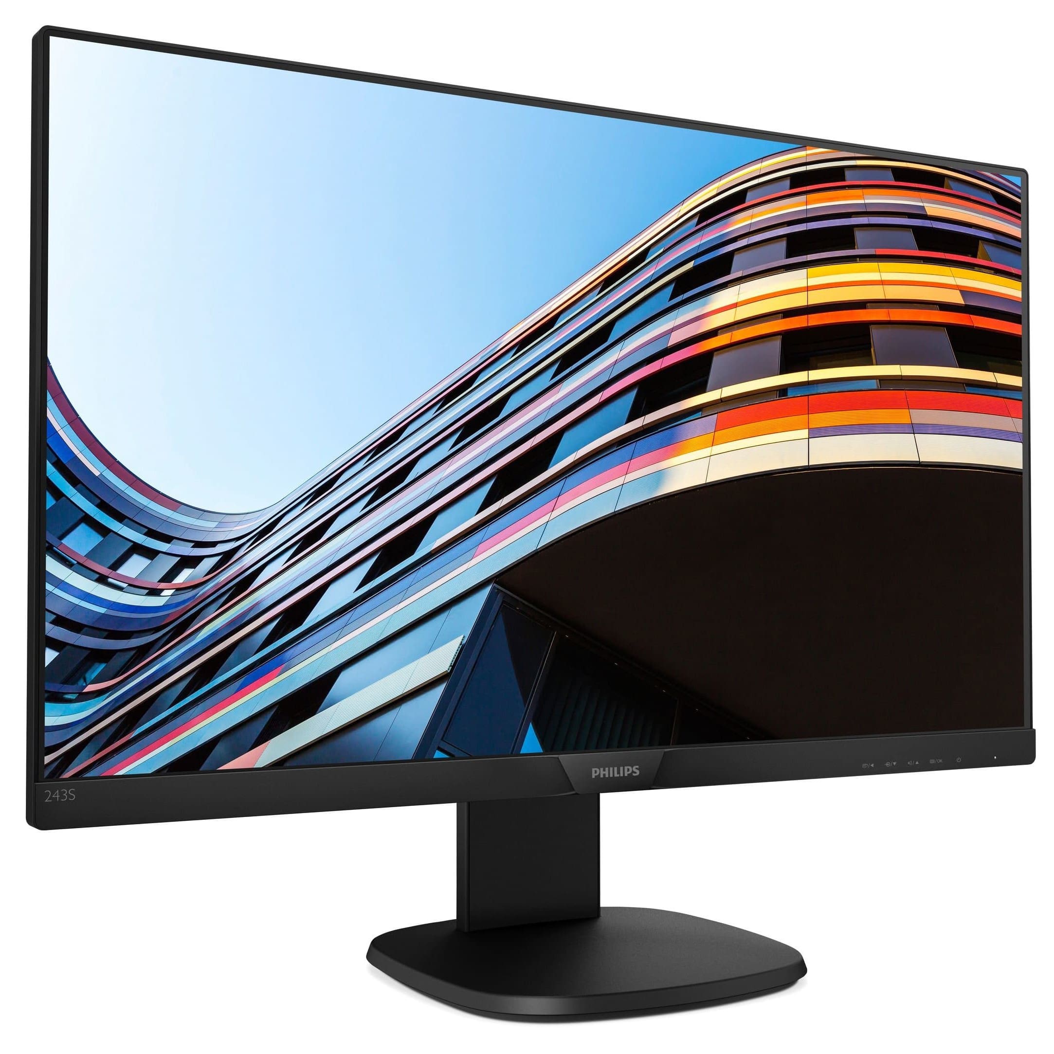 912XXu4CjYL min1 min - مانیتور 24 اینچی فیلیپس مدل PHILIPS 24 243S7E، رزولوشن Full HD و نور پس‌زمینه LED، دارای 1 عدد پورت VGA، با نسبت تصویر 16:9 - monitor