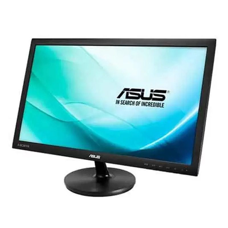 مانیتور 24 اینچی ایسوس مدل Asus VS247HR، رزولوشن Full HD و نور پس‌زمینه LED، دارای یک عدد VGA، یک عدد DVI، یک عدد HDMI، خروجی هدفون با نسبت تصویر 16:9