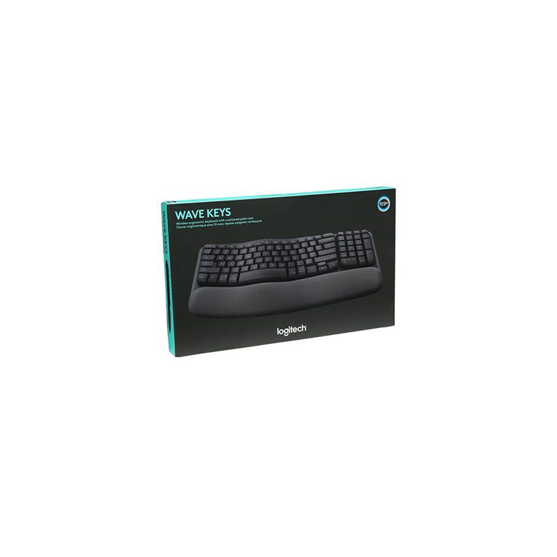 کیبورد بی سیم لاجیتک مدل Logitech Wave Keys