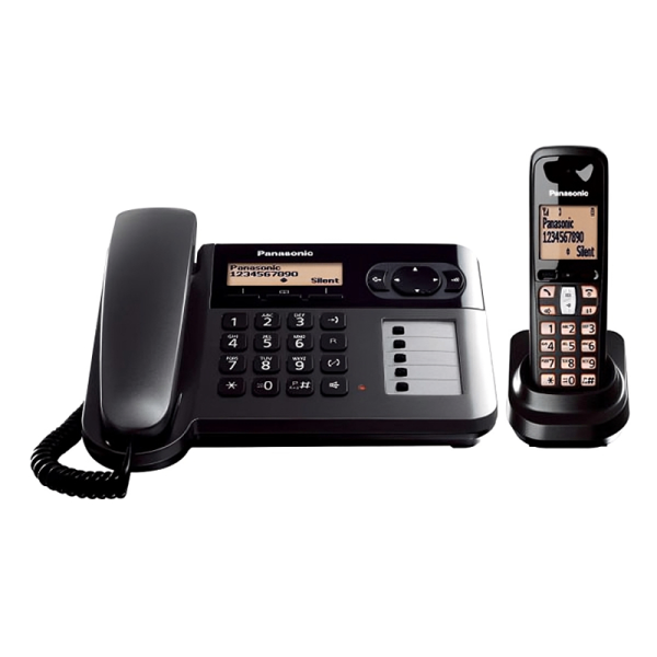 تلفن بی‌سیم پاناسونیک مدل KX-TGF110 همراه یک گوشی بیسیم