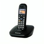 تلفن بی‌سیم پاناسونیک مدل KX-TG3611 مشکی