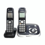 تلفن بی‌سیم پاناسونیک مدل KX-TG6531C دو گوشی