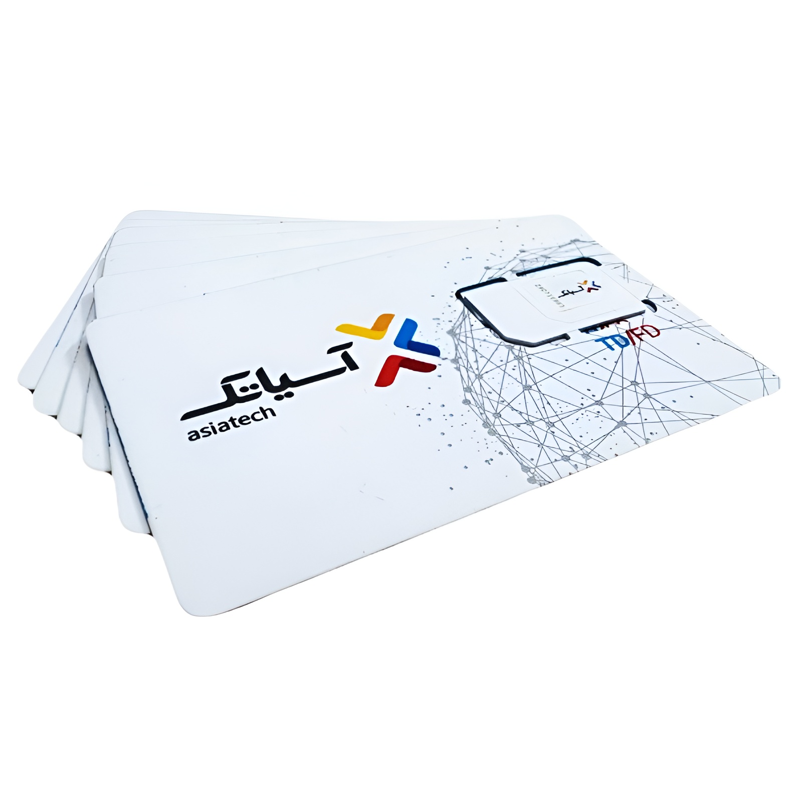 سیم کارت اینترنت ثابت TD-LTE آسیاتک همراه با بسته 30 گیگ سه ماهه