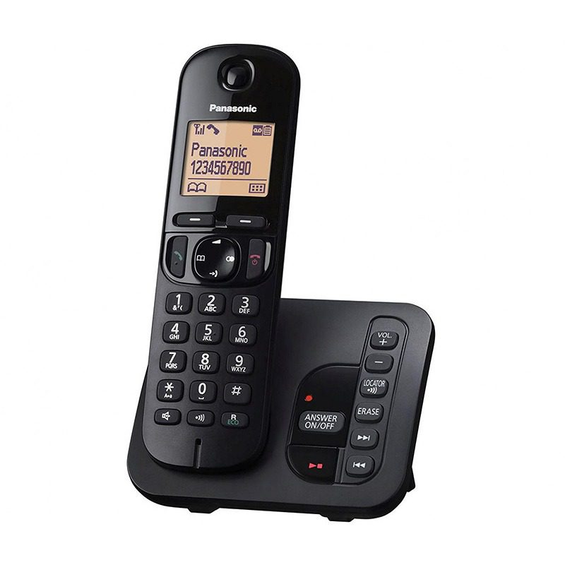 تلفن بی‌سیم پاناسونیک مدل KX-TG C220 مشکی