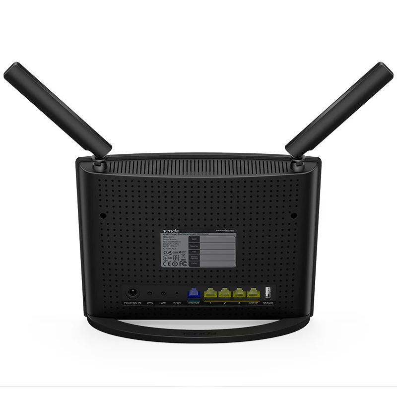 روتر بی‌سیم دو باند 1200M تندا مدل Tenda AC9