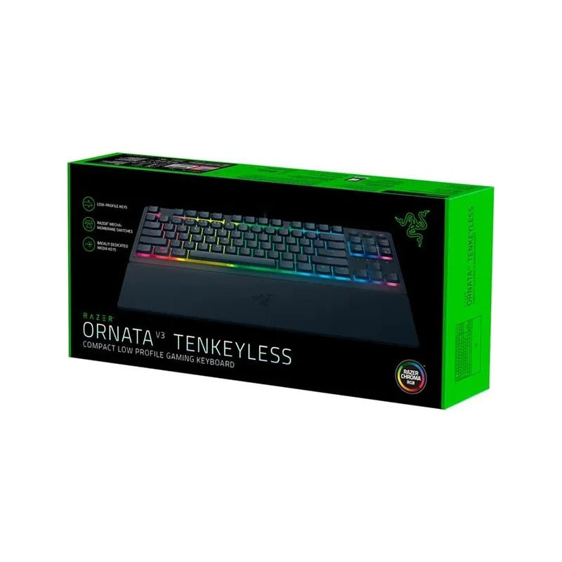 کیبورد گیمینگ ریزر مدل Razer Ornata V3 TKL