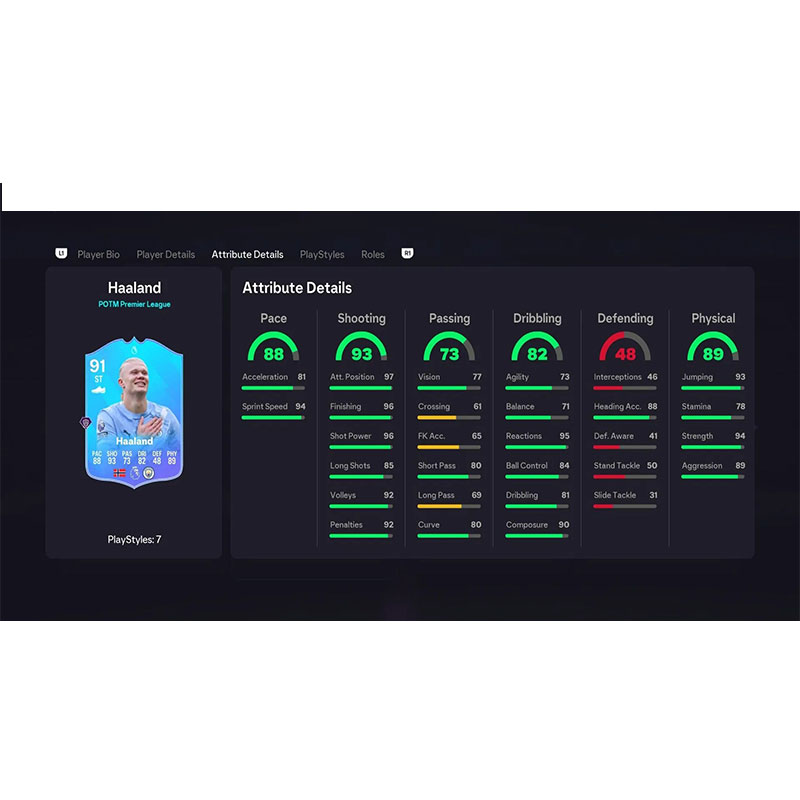 تکمیل اس بی سی SBC POTM Haaland