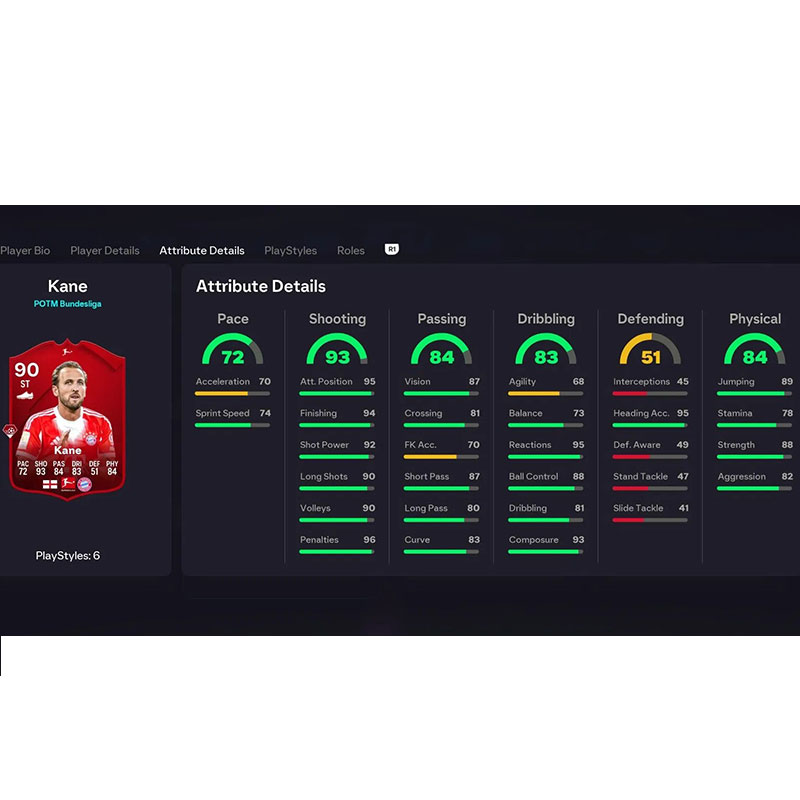 تکمیل اس بی سی SBC POTM Kane