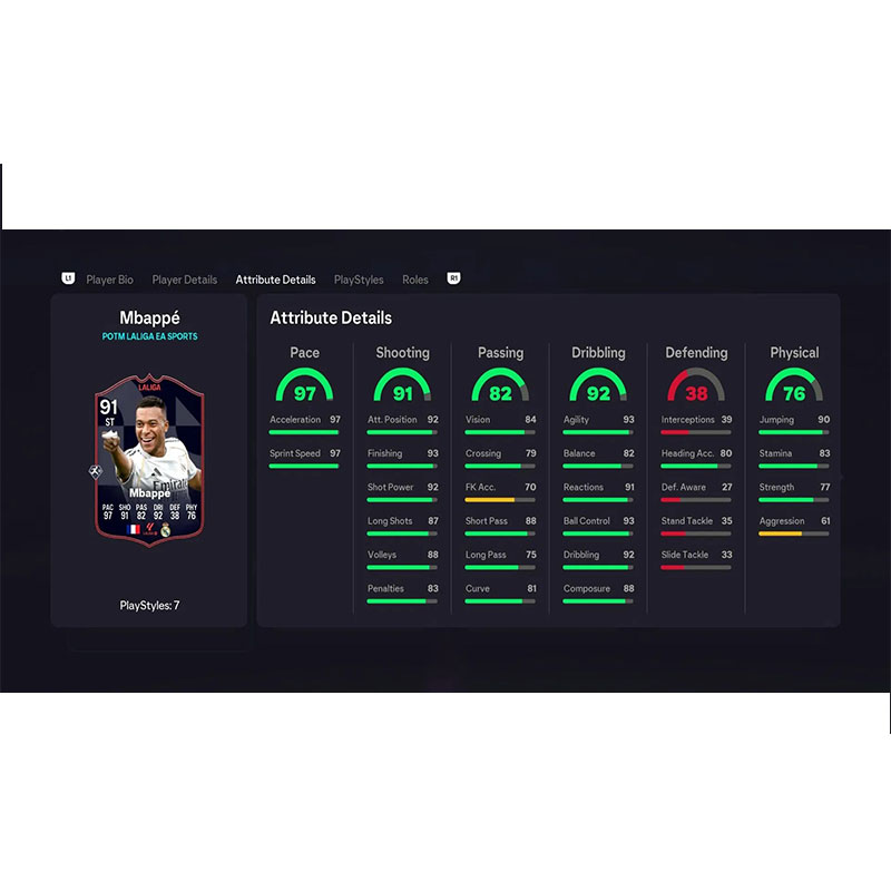 تکمیل اس بی سی SBC POTM Mbappe