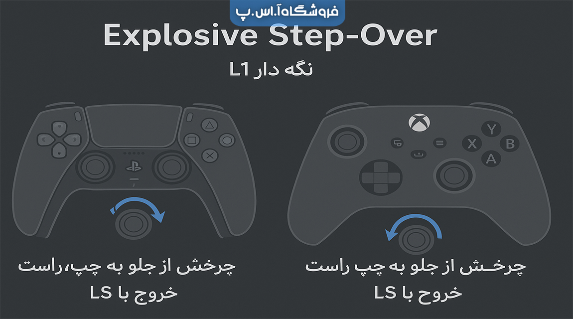 آموزش اسکیل Explosive step over در FC26