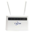 مودم روتر بی سیم 4G/LTE مدل T-ELEK TR106 به همراه باتری داخلی