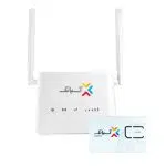 مودم روتر بی سیم 4G/LTE آسیاتک مدل L443 به همراه سیم کارت آسیاتک با بسته 30 گیگ سه ماهه مودم روتر بی سیم 4G/LTE آسیاتک مدل L443 به همراه سیم کارت آسیاتک با بسته 30 گیگ سه ماهه