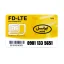 سیم کارت 4G/4.5G اعتباری ایرانسل 09011335651 به همراه 1 گیگ اینترنت یک ماهه