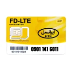 سیم کارت 4G/4.5G اعتباری ایرانسل 09011416011 به همراه 1 گیگ اینترنت یک ماهه