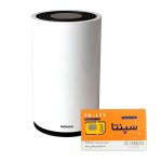مودم 4G/TD-LTE نوکیا مدل Nokia FastMile 4G Gateway 1 به همراه سیم کارت سپنتا با بسته 100 گیگ سه ماهه