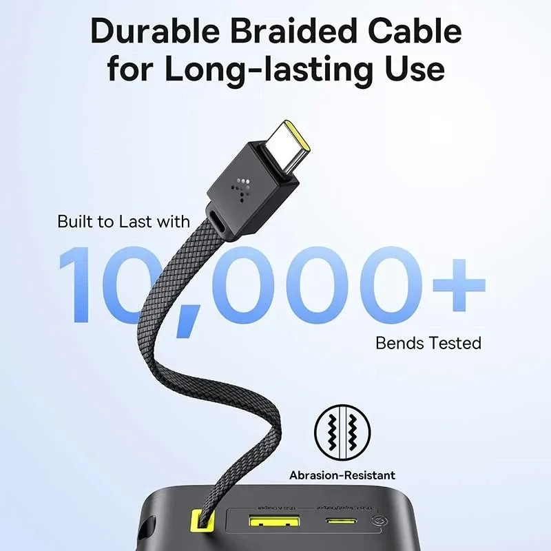 پاوربانک 22 وات بیسوس مدل EnerFill FC51 Bipow 2 Pro ظرفیت 30000 میلی‌آمپرساعت