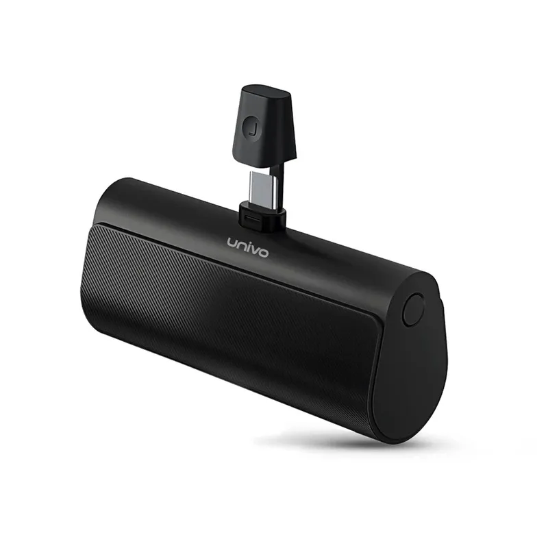 پاوربانک 10 وات یونیوو مدل UN5000 USB-C ظرفیت 4500 میلی آمپر ساعت