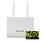 مودم 4G ایزیگیگز مبین نت مدل EG-CLR150-3511S به همراه سیم کارت 360 درجه مبین نت با 200 گیگ اینترنت یک ساله