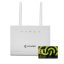مودم 4G ایزیگیگز مبین نت مدل EG-CLR150-3511S به همراه سیم کارت 360 درجه مبین نت با 30 گیگابایت اینترنت سه ماهه