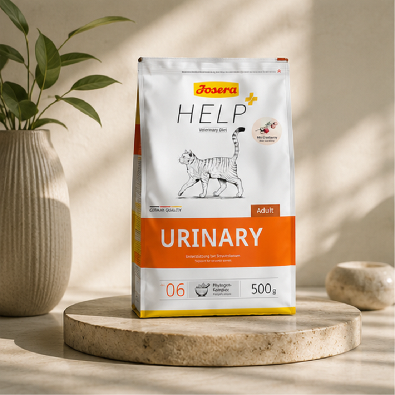 غذای خشک گربه یورینری جوسرا درمانی 500 گرم Josera Help Urinary