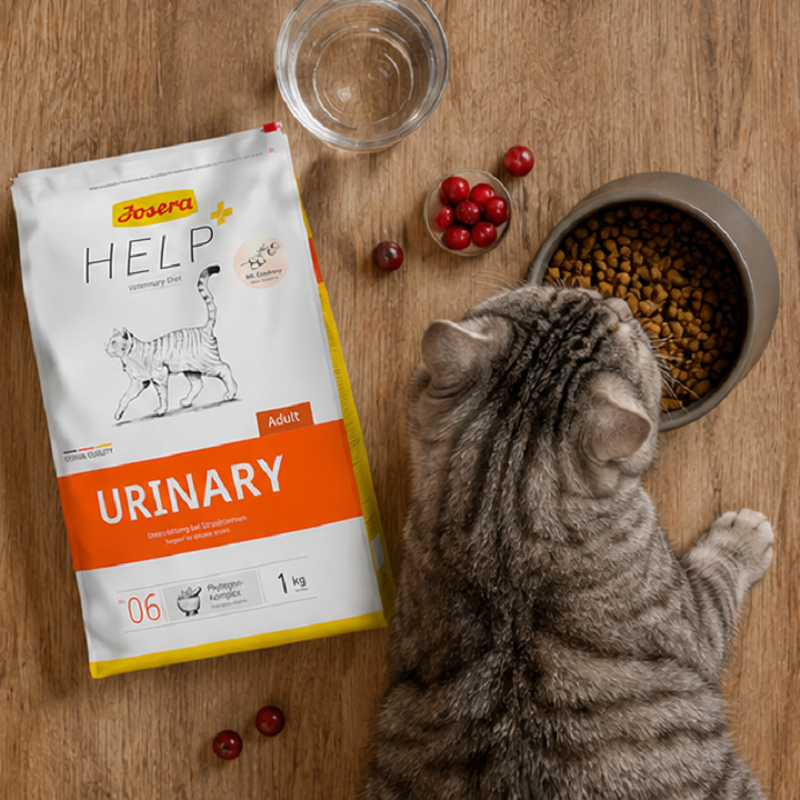 غذای خشک درمانی گربه یورینری جوسرا 1 کیلوگرم Josera Help Urinary