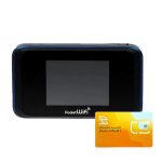 مودم آنتن‌دار 3G/4G/TD-LTE قابل حمل هوآوی مدل Pocket WiFi 501HW با قابلیت آنتن خارجی به همراه سیم کارت تک نت 300 گیگ یک ساله