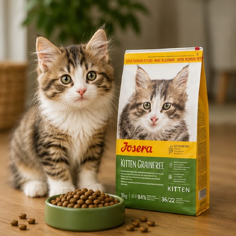 غذای خشک گربه کیتن گرین فری (بدون غلات) جوسرا 1 کیلوگرم Josera Kitten Grain Free