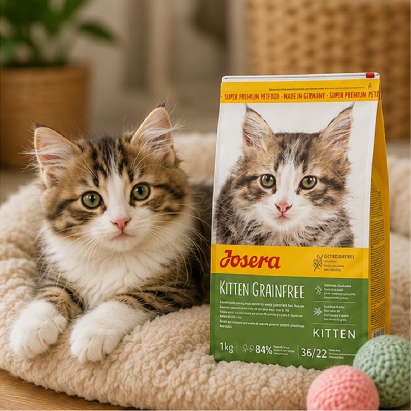 غذای خشک گربه کیتن گرین فری (بدون غلات) جوسرا 1 کیلوگرم Josera Kitten Grain Free